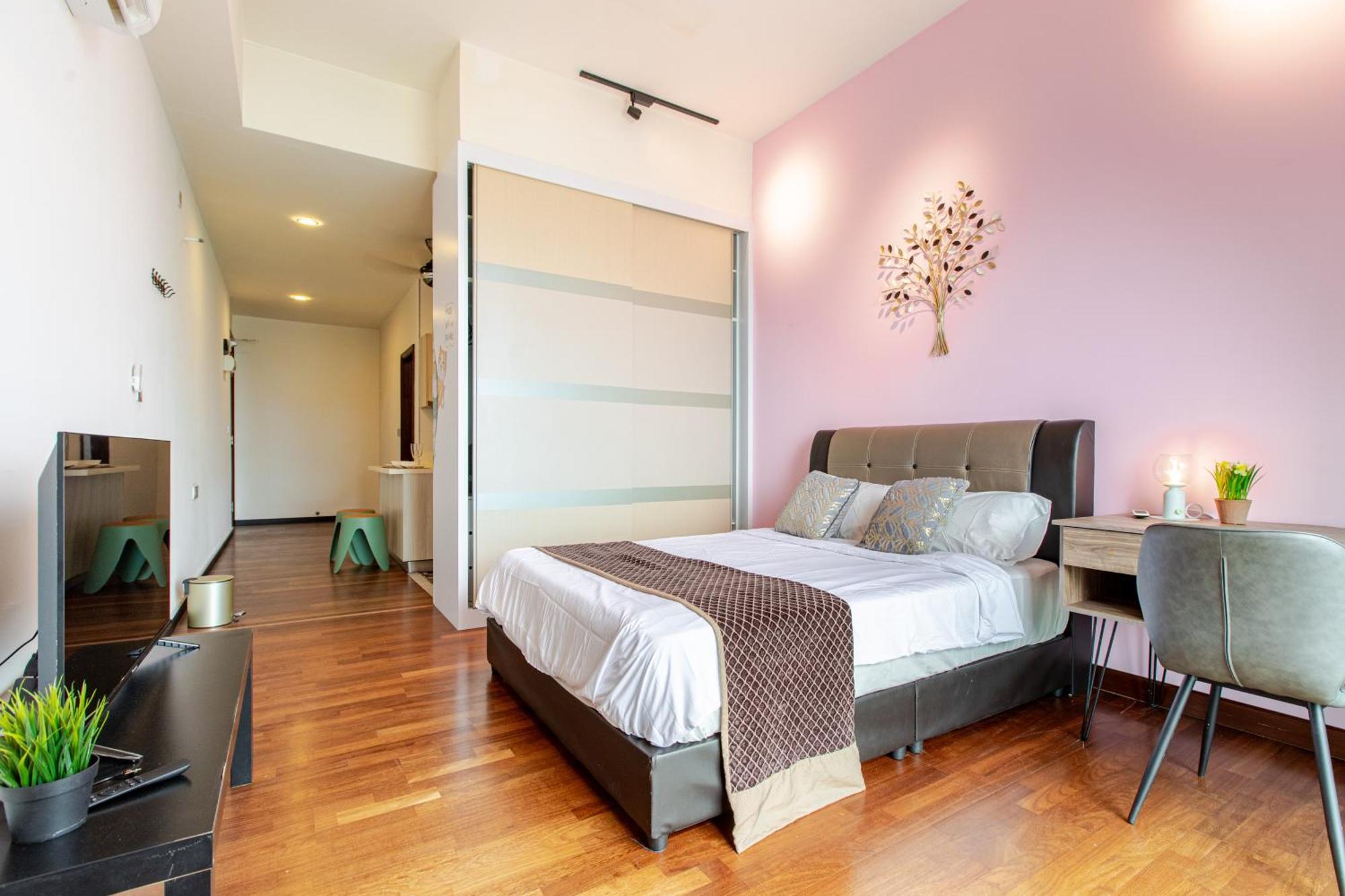Paragon Suites Studios With Private Jacuzzi Near Ciq Rts 조호르 바루 외부 사진